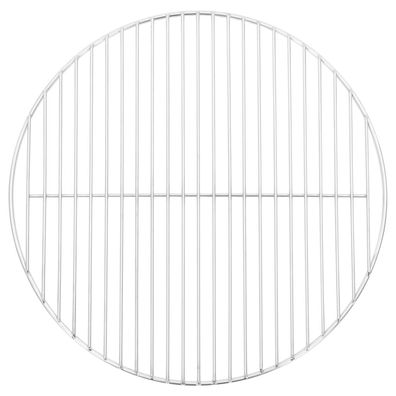 vidaXL Grillrost Rund Ø44,5 cm 304 Edelstahl