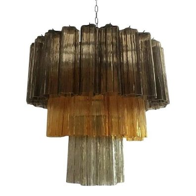 Mazzega Style Murano Glass Sputnik Chandelier Multicolors,