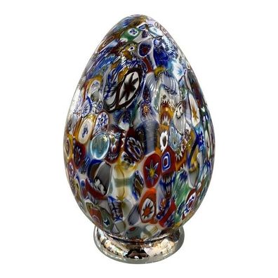 Murano Glass Style Venetian Multicolored Millefiori Murrine Table Lamp