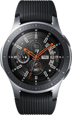 Samsung Galaxy Watch 46mm WiFi Silver - Neuwertiger Zustand DE Händler SM-R800