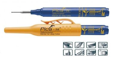 Pica -Ink Tiefenlochmarker blau Nr. 150/41