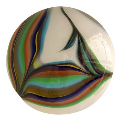 Contemporary Multicolored Reeds in Murano Glass Wall Sconces or Flush Mount - SimoEng