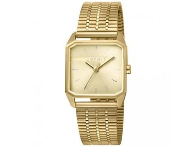 ESPRIT Cube ES1L071M0025 Gold Sunray Zifferblatt 29 mm Damenuhr