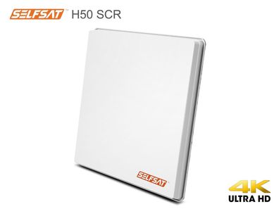 Selfsat H50SCR Unicable Antenne incl. 2 Legacy Ausgängen 6 Teilnehmer