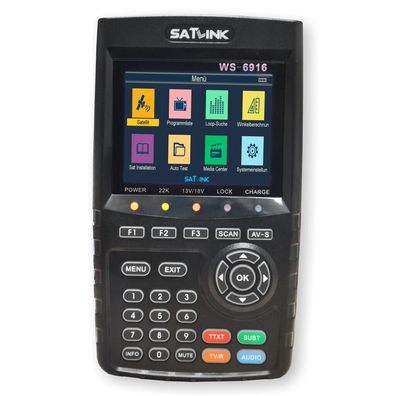 Satlink Digitales SAT Messgerät WS 6916 für DVB-S/S2 HDTV