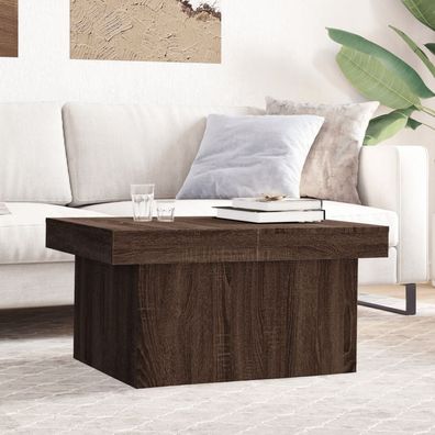 vidaXL Couchtisch Braun Eichen-Optik 80x55x40 cm Holzwerkstoff