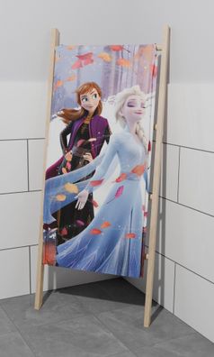 Anna Elsa Frozen Leaves Duschtuch Badetuch Handtuch 70 x 140cm