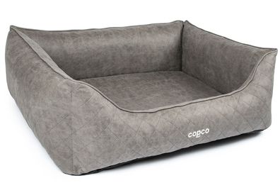 CopcoPet - Hundebett Hundekissen Hundesofa Hugo Wildlederoptik Orthopädisch Visco