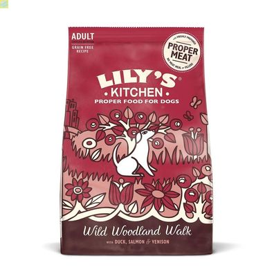 Lilys Kitchen Dog Wild Woodland Walk with Duck, Salmon &amp; Venison 12kg