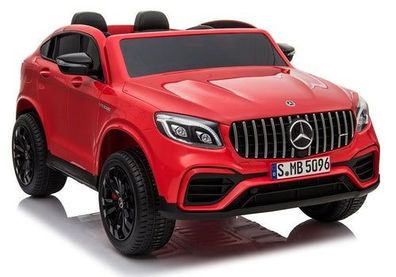 Kinderfahrzeug Mercedes GLC 63S Rot