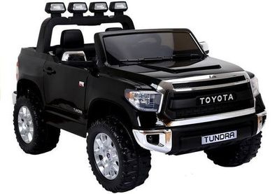 Kinderfahrzeug Toyota Tundra Schwarz Ledersitz EVA-Reifen Elektroauto