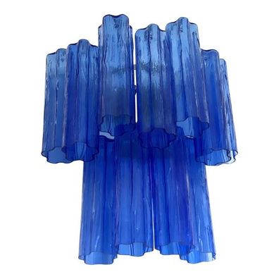 Contemporary Blue “Tronchi” Wall Sconce in Venini Style by SimoEng