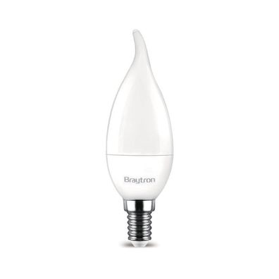 LED E14 Leuchtmittel Form: Flamme C35T 5 Watt matt 400lm Glühlampe