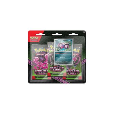 Pokémon - Karmesin & Purpur Nebel der Sagen 3-Pack Blister - Infamomo (deutsch) - 3 B