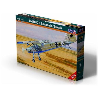 Mistercraft Fieseler Fi-156 C-3 Rommels Storch 9385204204 in 1:72 D-204 Bausatz