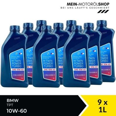 BMW M TwinPower Turbo 10W-60 9x1 Liter