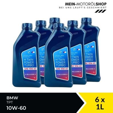 BMW M TwinPower Turbo 10W-60 6x1 Liter