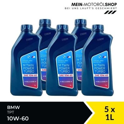 BMW M TwinPower Turbo 10W-60 5x1 Liter