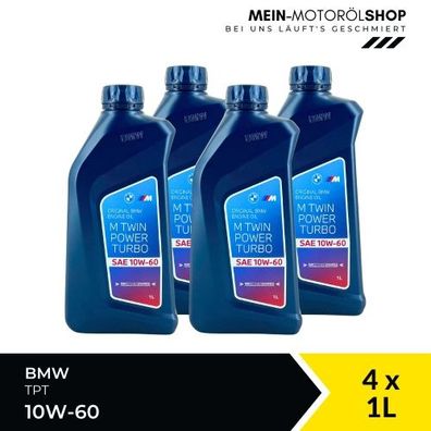 BMW M TwinPower Turbo 10W-60 4x1 Liter