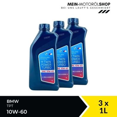 BMW M TwinPower Turbo 10W-60 3x1 Liter