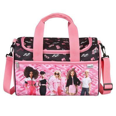 Scooli Sporttasche BARBIE Umhängetasche Schultertasche Barbiepuppen Trainingstasche