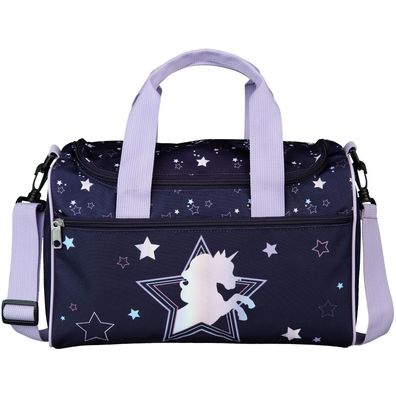 Scooli Sporttasche Dreamland Umhängetasche Einhorn Pferd Schultertasche Training