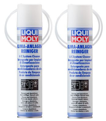 2x LIQUI MOLY 4087 Klimaanlagenreiniger Reiniger Desinfektion Klimaanlage 250ml