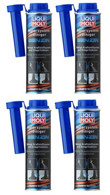 4x LIQUI MOLY 5129 Motorsystemreiniger Benzin Motor System Reiniger Additiv 300ml