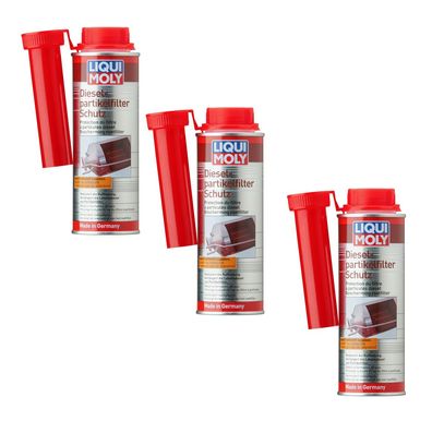 3x Liqui Moly 5148 Diesel Partikelfilter Reiniger 250ml DPF Schutz Additiv Pflege