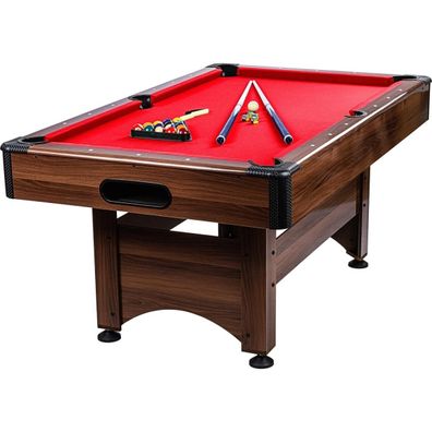 GAMES PLANET® Billardtisch 6ft Billiardtisch Billard Pool Tischbillard Snooker