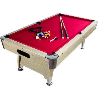 GAMES PLANET® Billardtisch 7ft Billiardtisch Billard Pool Tischbillard Snooker