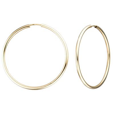 Creolen 333 Gold Gelbgold Ohrringe Goldcreolen Goldohrringe