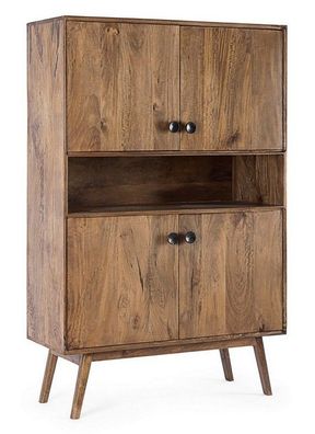 Highboard Sylvester 104 x 158 x 40 cm Mangoholz