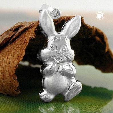 Anhänger Hase 20x10mm Silber 925