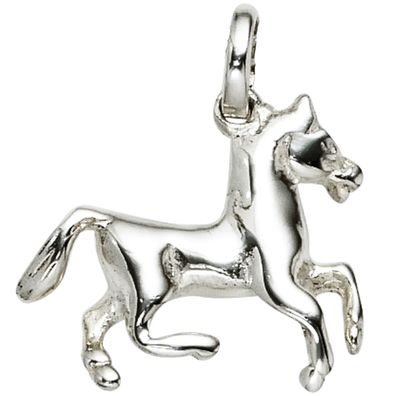 Kinder Anhänger Pferd 925 Sterling Silber Pferdeanhänger Kinderanhänger