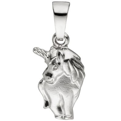 Kinder Anhänger Einhorn 925 Sterling Silber Kinderanhänger Einhornanhänger