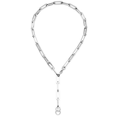 Y-Collier Halskette Edelstahl 55 cm