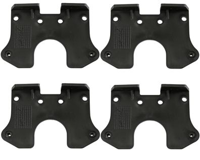 4 x Flatpoint 2 - Halter 90° „Z“-Form - Aspöck Nr. 15-5321-107