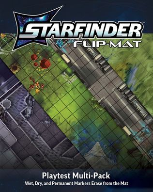 Starfinder Flip-Mat: Playtest Multi-Pack - PZO21000FM