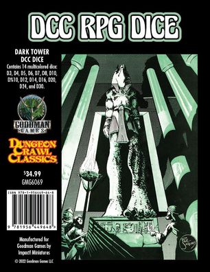 Dungeon Crawl Classics - DCC Dark Tower Dice - GMG6083