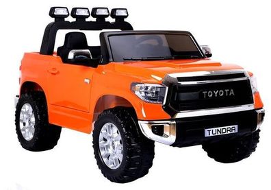 Toyota Tundra Orange - Elektrische Fahrt auf Auto