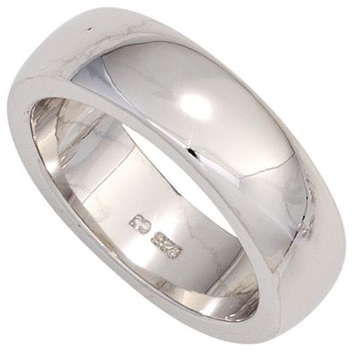 Gr. 50 - Damen Ring 925 Sterling Silber rhodiniert Silberring
