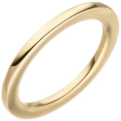 Gr. 56 - Damen Ring 585 Gold Gelbgold Goldring