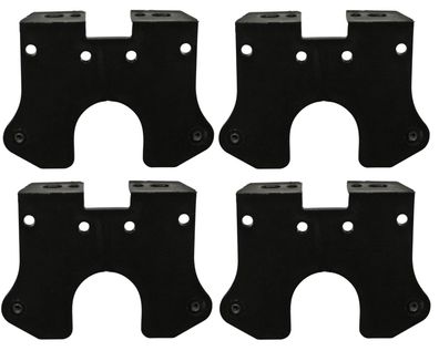 4 x Flatpoint 2 - Halter 90° „C“-Form - Aspöck Nr. 15-5321-207