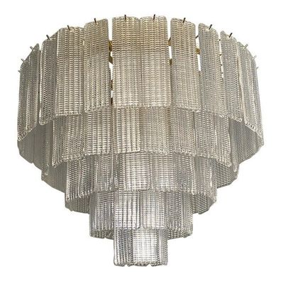 Diamond Strips “Listelli” Murano Glass Flush Mount by SimoEng