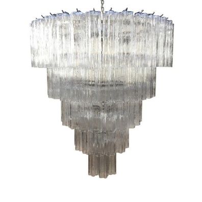 Nice Contemporary “Tronchi” Murano Glass Chandelier by SimoEng