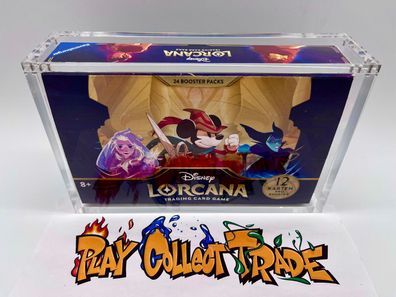 Disney Lorcana Acryl Case] Magnetisch Staubfrei UV-Schutz Display