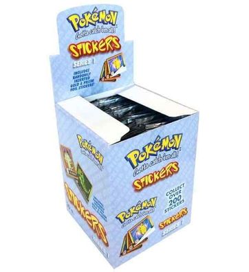 Pokemon Sticker Display] 30 packs a 10 cards - Series 1 Art-Box - english - NEW