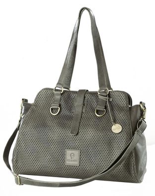 Gilde Shopper Tasche "Electra" Hunt0370
grau, mit abnehmbarem Trageriemen
Tasche