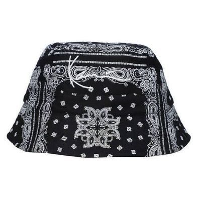 Karl Kani Fischerhut Zweiseitig Signature Paisley Reversible Bucket Hat 7015656